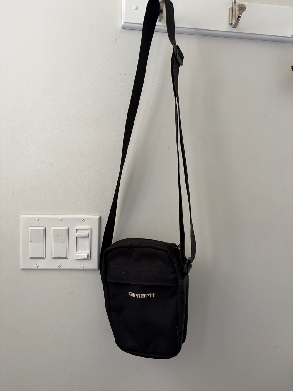 Carhartt Black Compact Crossbody Belt Bag